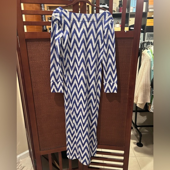 Swim With Mi Capri Combed Cotton Beach Dress L NWT - Picture 2 of 4